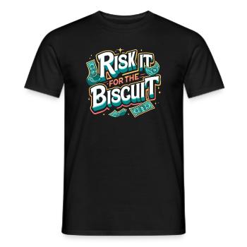 Börsenhändler, Forex-händler, Anlegerhandel - Männer T-Shirt - Schwarz - Vorne - AI Model Male 178 light (178cm)