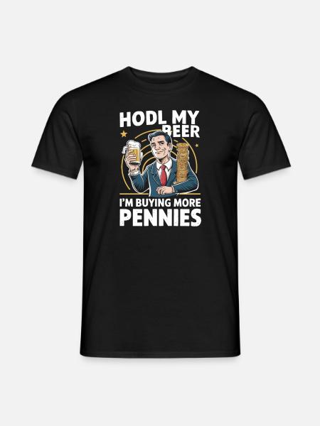 Börsenhändler, Forex-händler, Anlegerhandel - Männer T-Shirt - Schwarz
