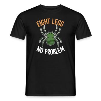 Pet Spider, Tarantula, Spider Lover - Men's T-Shirt - black - Front - AI Model Male 178 light (178cm)