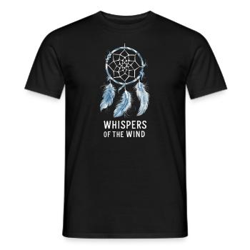 Dream Catcher Bohemian Spiritual Dreamcatcher - Männer T-Shirt - Schwarz - Vorne - AI Model Male 178 light (178cm)