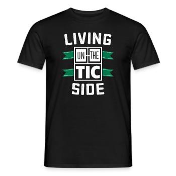 Tourette's Syndrome Awareness Neurodiverse - Men's T-Shirt - black - Front - AI Model Male 178 light (178cm)
