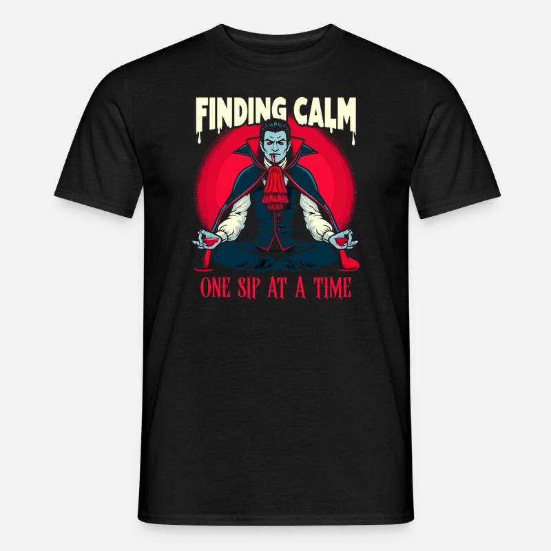 Meditation, Mindfulness, Relaxation, Inner - Men’s T-shirt - black