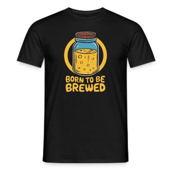 Vorteile Von Kombucha Für Brewer Maker Tea Lover - Männer T-Shirt - Schwarz - Vorne - AI Model Male 178 light (178cm)