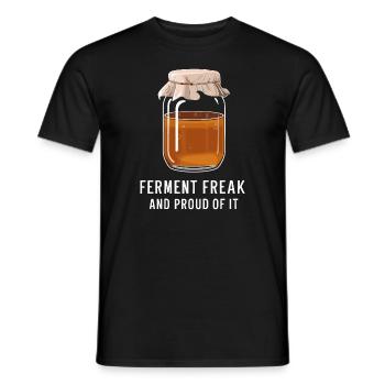 Vorteile Von Kombucha Für Brewer Maker Tea Lover - Männer T-Shirt - Schwarz - Vorne - AI Model Male 178 light (178cm)