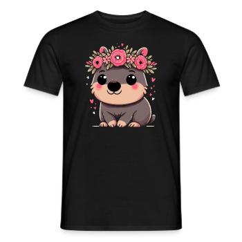 Se sentir Wombat-Tastic aujourd’hui - Wombat drôle - T-shirt homme - noir - Devant - AI Model Male 178 light (178cm)