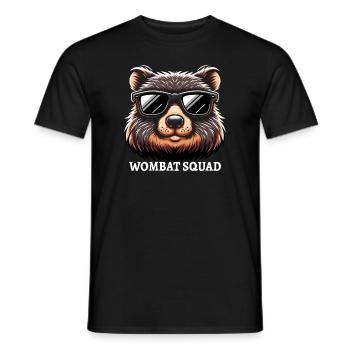 Se sentir Wombat-Tastic aujourd’hui - Wombat drôle - T-shirt homme - noir - Devant - AI Model Male 178 light (178cm)