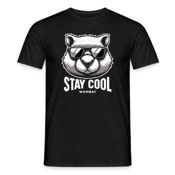Se sentir Wombat-Tastic aujourd’hui - Wombat drôle - T-shirt homme - noir - Devant - AI Model Male 178 light (178cm)