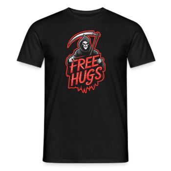 Renouveau de l’emo et mode alternative pour les enfants de la scène - T-shirt homme - noir - Devant - AI Model Male 178 light (178cm)