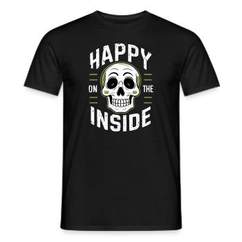 Renouveau de l’emo et mode alternative pour les enfants de la scène - T-shirt homme - noir - Devant - AI Model Male 178 light (178cm)