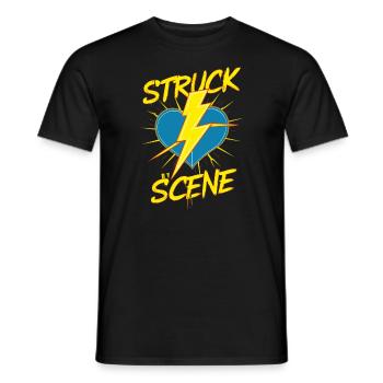 Revival emo et mode alternative pour Scene Kids - T-shirt homme - noir - Devant - AI Model Male 178 light (178cm)