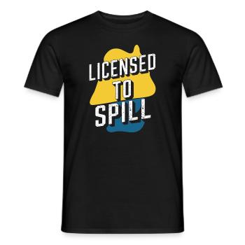 School administrators School staff Caretakers - Men's T-Shirt - black - Front - AI Model Male 178 light (178cm)