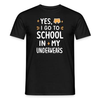 Homeschool Mom Dad Family Life Community Journey - Men's T-Shirt - black - Front - AI Model Male 178 light (178cm)