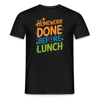 Homeschool Mom Dad Family Life Community Journey - Männer T-Shirt - Schwarz - Vorne - AI Model Male 178 light (178cm)