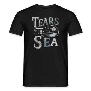 Sailors Sea Shanty Singing Ship Adventures - Men's T-Shirt - black - Front - AI Model Male 178 light (178cm)