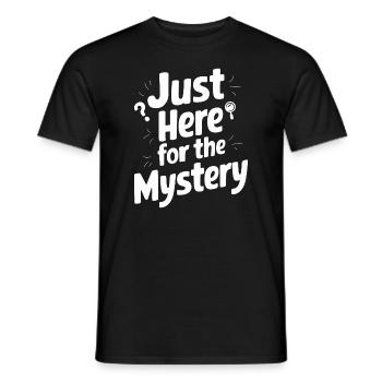 Meurtre Mystère Tenue De Dîner, Fête, Scène De Crime - T-shirt homme - noir - Devant - AI Model Male 178 light (178cm)