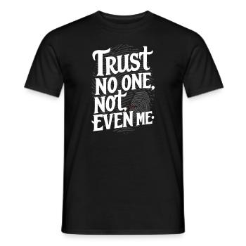 Meurtre Mystère Tenue de dîner, Fête, Scène de crime - T-shirt homme - noir - Devant - AI Model Male 178 light (178cm)