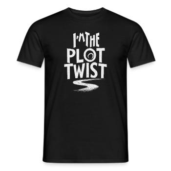 Krimi-dinner-outfit, Party, Tatort - Männer T-Shirt - Schwarz - Vorne - AI Model Male 178 light (178cm)