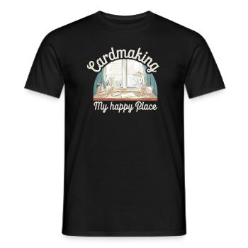 Cardmaker Scrapbooking Card Making Sets For - Men's T-Shirt - black - Front - AI Model Male 178 light (178cm)
