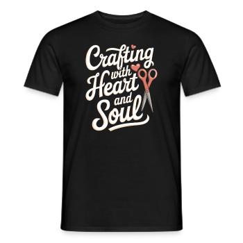 Cardmaker Scrapbooking Card Making Sets For - Men's T-Shirt - black - Front - AI Model Male 178 light (178cm)