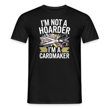 Cardmaker Scrapbooking Card Making Sets For - Men's T-Shirt - black - Front - AI Model Male 178 light (178cm)