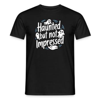 Ghost Bait Halloween Parapsychology Paranormal - Men's T-Shirt - black - Front - AI Model Male 178 light (178cm)