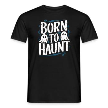 Ghost Bait Halloween Parapsychology Paranormal - Men's T-Shirt - black - Front - AI Model Male 178 light (178cm)