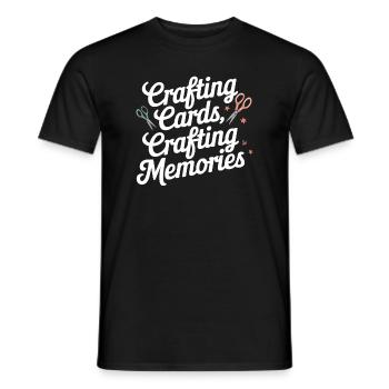 Cardmaker Scrapbooking Card Making Kits For - Men's T-Shirt - black - Front - AI Model Male 178 light (178cm)