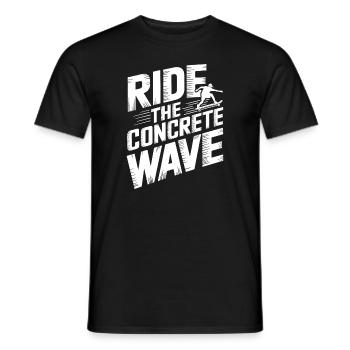 Skater Life: Downhill Longboarding Und Street - Männer T-Shirt - Schwarz - Vorne - AI Model Male 178 light (178cm)
