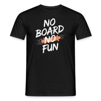 Skater Life: Downhill Longboarding Und Street - Männer T-Shirt - Schwarz - Vorne - AI Model Male 178 light (178cm)