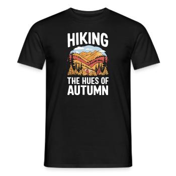 Herbstliche Farbenpracht für Naturliebhaber und - Männer T-Shirt - Schwarz - Vorne - AI Model Male 178 light (178cm)