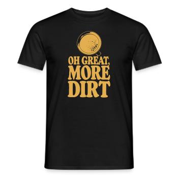 Gold Rush Adventure Gold Prospector Treasure Hunt - Men's T-Shirt - black - Front - AI Model Male 178 light (178cm)