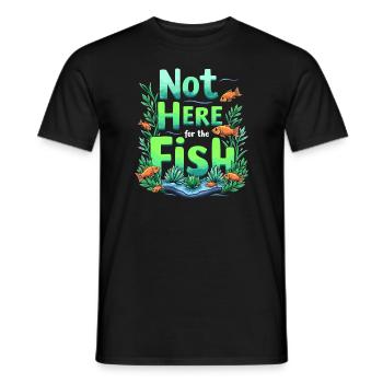 Aquascaping Enthusiast Underwater Gardening - Männer T-Shirt - Schwarz - Vorne - AI Model Male 178 light (178cm)