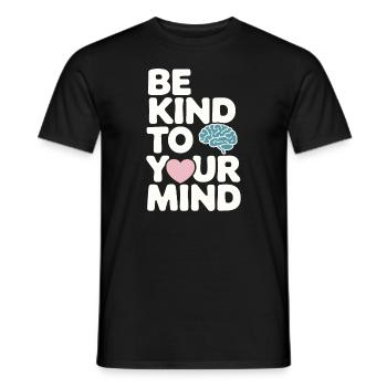 Understanding Psychology Mind and Behavior - Männer T-Shirt - Schwarz - Vorne - AI Model Male 178 light (178cm)