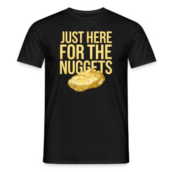 Extraction de l’or Exploitation minière Histoire Aventure Prospecteur - T-shirt homme - noir - Devant - AI Model Male 178 light (178cm)