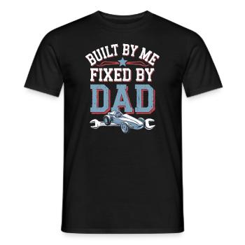 Boîte à savon alimentée par gravité Soap Box Racing Adventure pour le bricolage - T-shirt homme - noir - Devant - AI Model Male 178 light (178cm)