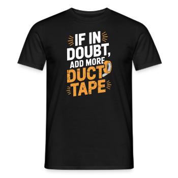 Boîte à savon alimentée par gravité Soap Box Racing Adventure pour le bricolage - T-shirt homme - noir - Devant - AI Model Male 178 light (178cm)
