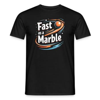 Des aventures palpitantes de courses de billes pour les passionnés - T-shirt homme - noir - Devant - AI Model Male 178 light (178cm)