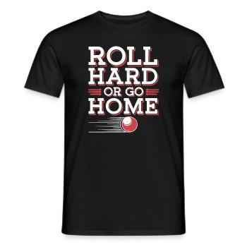 Des aventures palpitantes de courses de billes pour les passionnés - T-shirt homme - noir - Devant - AI Model Male 178 light (178cm)