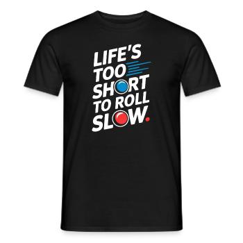 Des aventures palpitantes de courses de billes pour les passionnés - T-shirt homme - noir - Devant - AI Model Male 178 light (178cm)