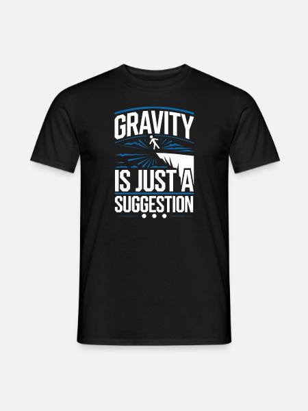Cliff Diving Adventure Sports Thrill Seeker - Männer T-Shirt - Schwarz