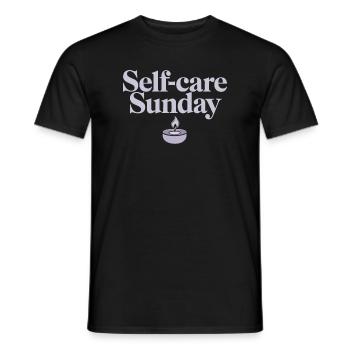 Voyage de guérison émotionnelle vers la pleine conscience et - T-shirt homme - noir - Devant - AI Model Male 178 light (178cm)
