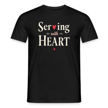 Honor Veterans Day with Patriotism and Military - Männer T-Shirt - Schwarz - Vorne - AI Model Male 178 light (178cm)
