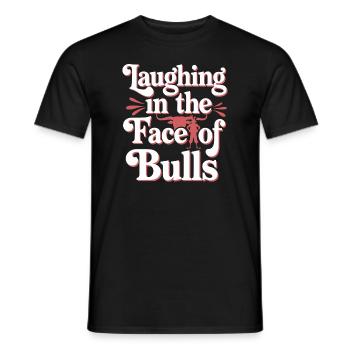 Rodeo Clown Entertainer Bull Riding And Rodeo - Men's T-Shirt - black - Front - AI Model Male 178 light (178cm)