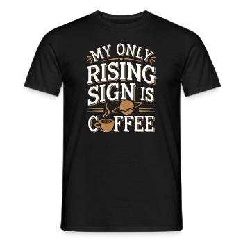 Astrologie-skeptiker: Kritisches Denken - Männer T-Shirt - Schwarz - Vorne - AI Model Male 178 light (178cm)