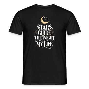 Astrologie-skeptiker: Kritisches Denken - Männer T-Shirt - Schwarz - Vorne - AI Model Male 178 light (178cm)