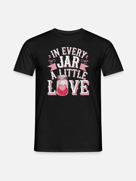 Preserving homemade food - Men's T-Shirt - black