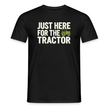Farming Simulator Virtual Farming Game Fan Farm - Men's T-Shirt - black - Front - AI Model Male 178 light (178cm)