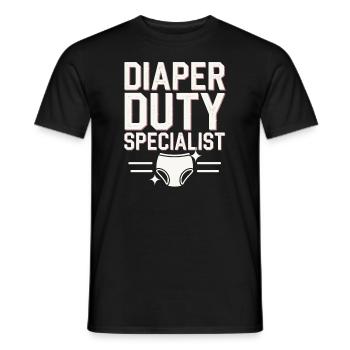 Elternschafts-humor Neue Väter Haben Zum Ersten - Männer T-Shirt - Schwarz - Vorne - AI Model Male 178 light (178cm)