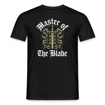 Renaissance-schwertkämpfer Hema Historisches - Männer T-Shirt - Schwarz - Vorne - AI Model Male 178 light (178cm)
