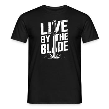 Renaissance-schwertkämpfer Hema Historisches - Männer T-Shirt - Schwarz - Vorne - AI Model Male 178 light (178cm)